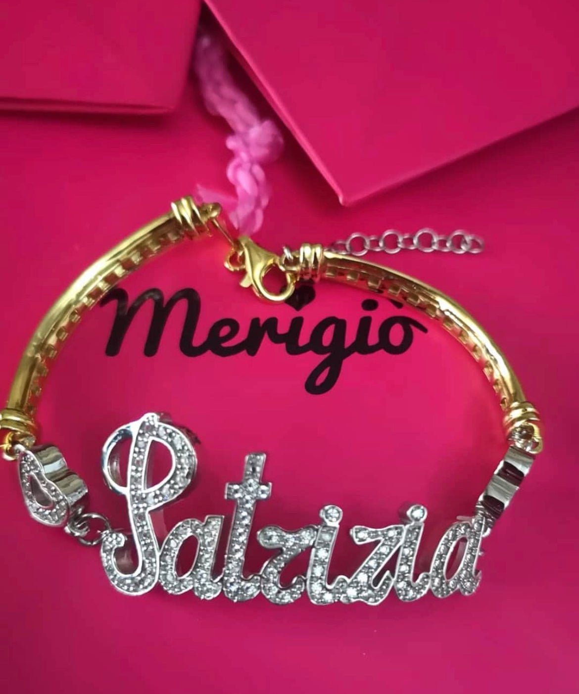 Bracciale super zirconato