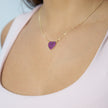 Collana pavé pink