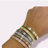 Bracciale Love con zirconi