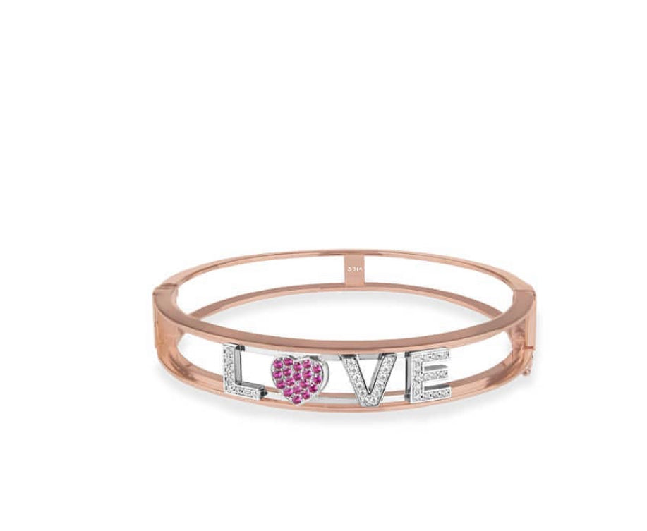 Bracciale manetta argento Namelove