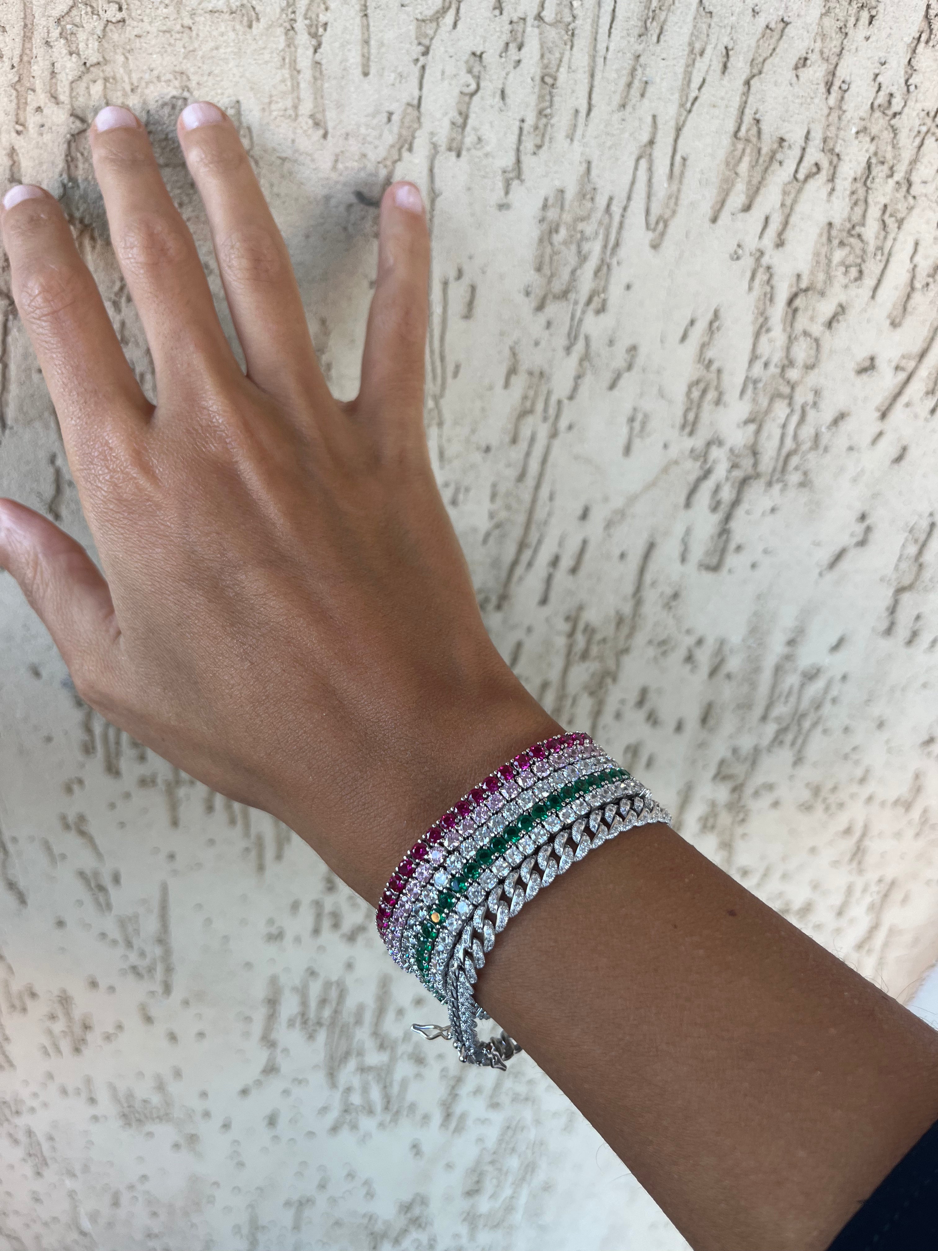 Bracciale classico tennis