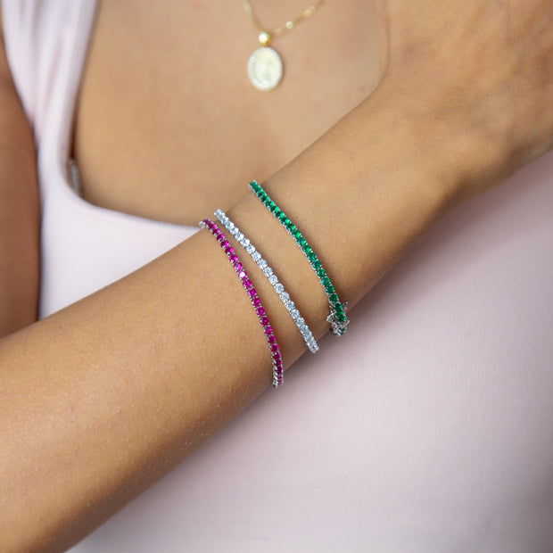 Bracciale classico tennis