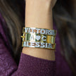 Bracciale manetta acciaio namelove