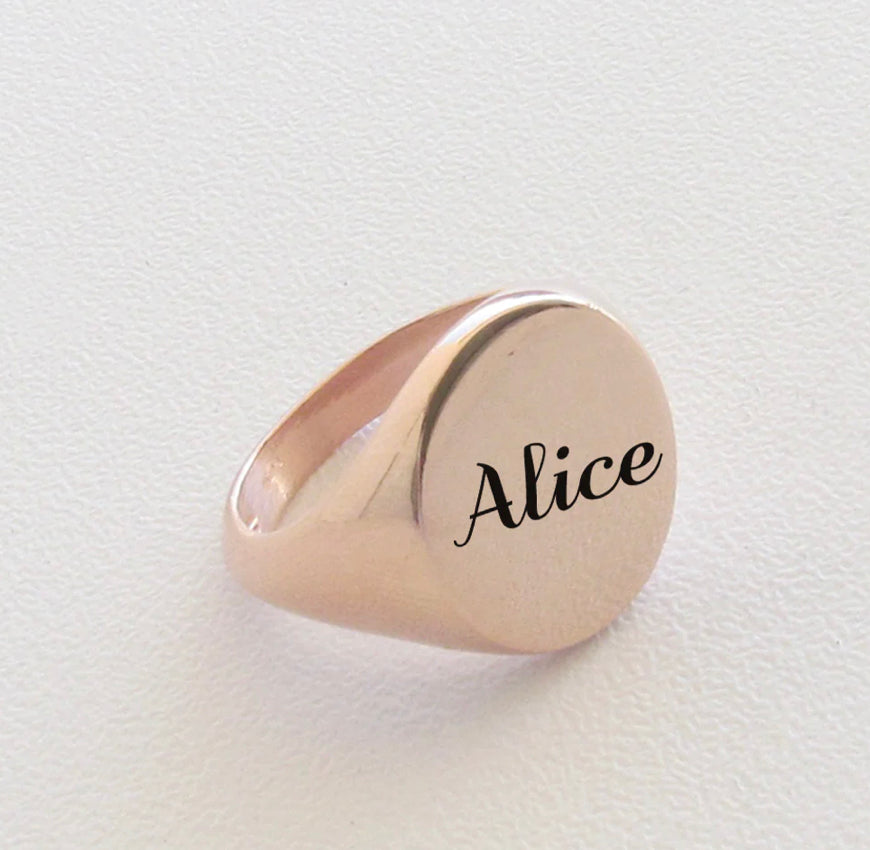 Anello artigianale personalizzato