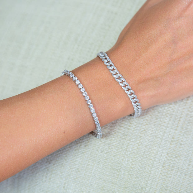 Bracciale classico tennis