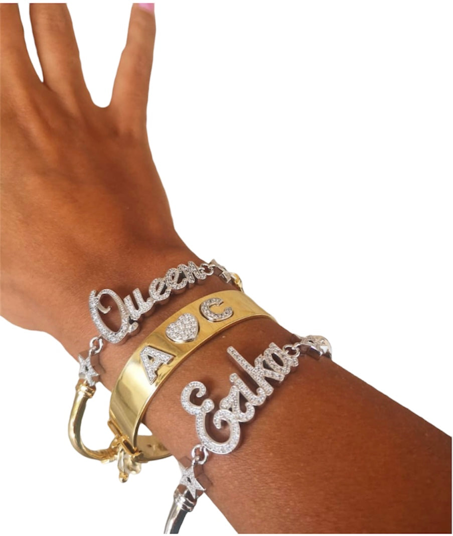 Bracciale super zirconato