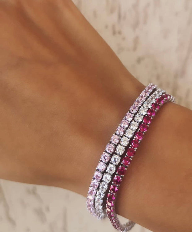 Bracciale classico tennis